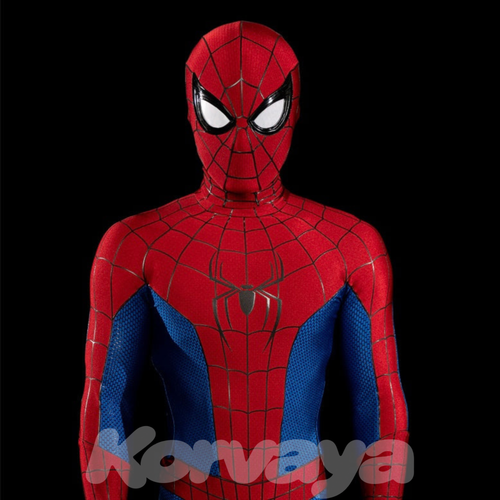 Classic superhero suit, front view